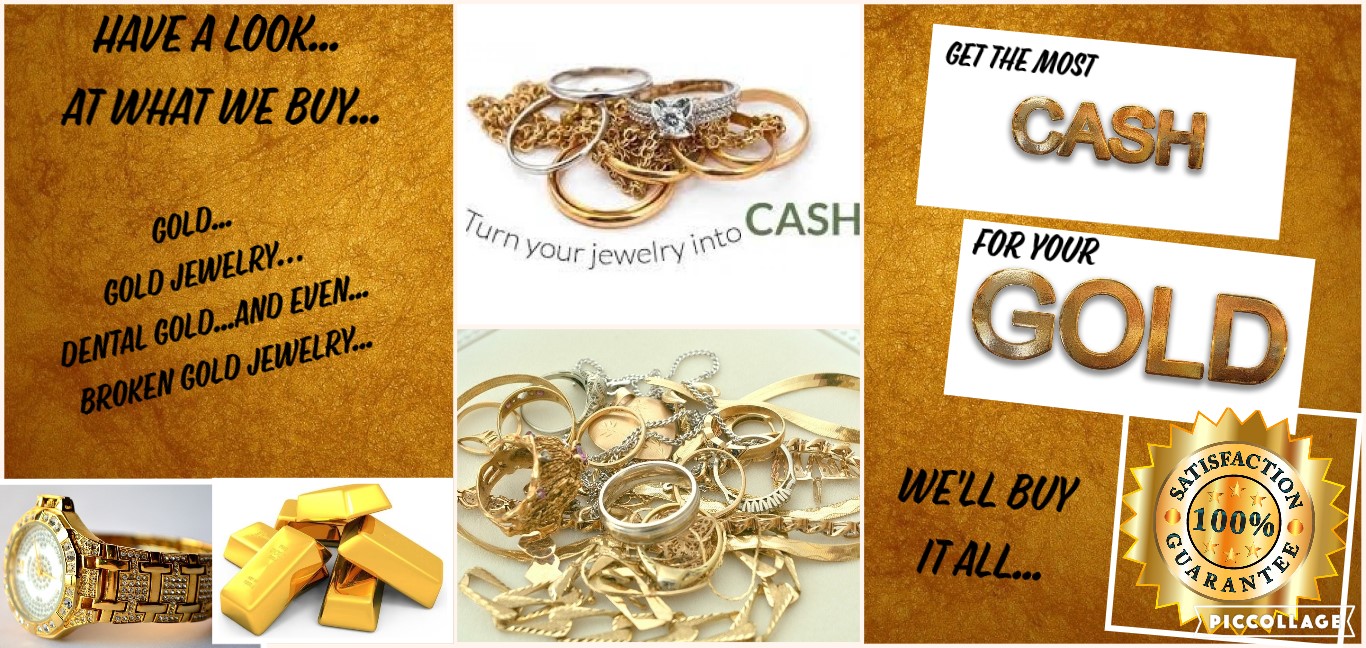 We'll Buy your unwanted Gold for cash